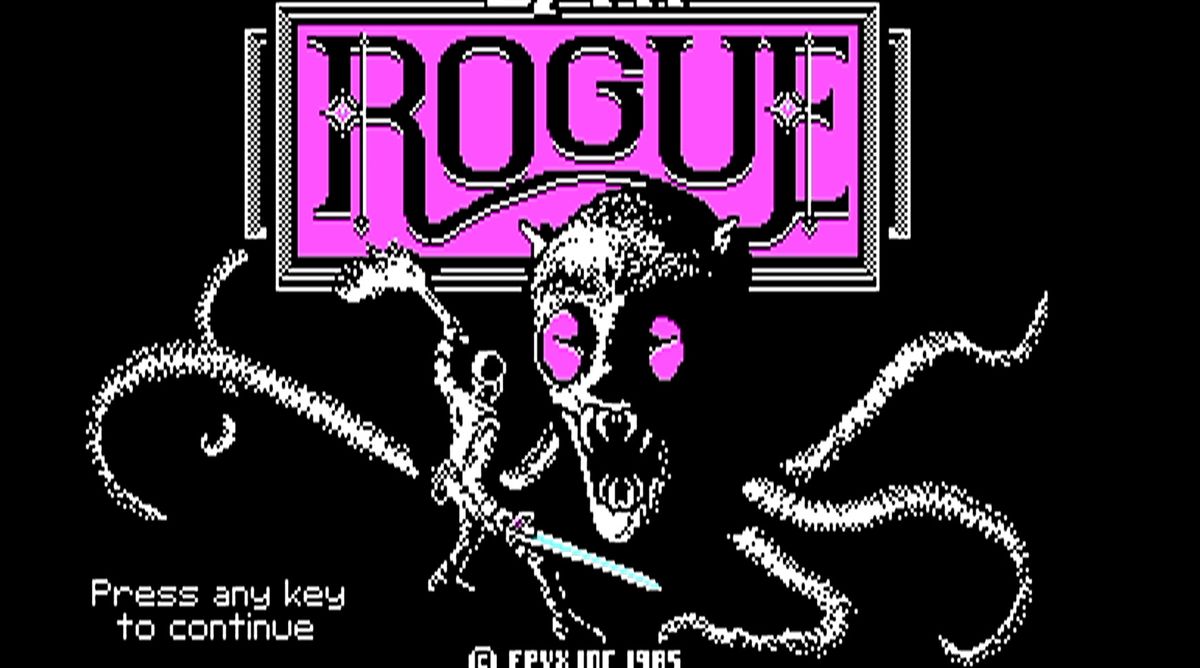 Image for Rogue, the original Roguelike from 1980, is now available on Steam