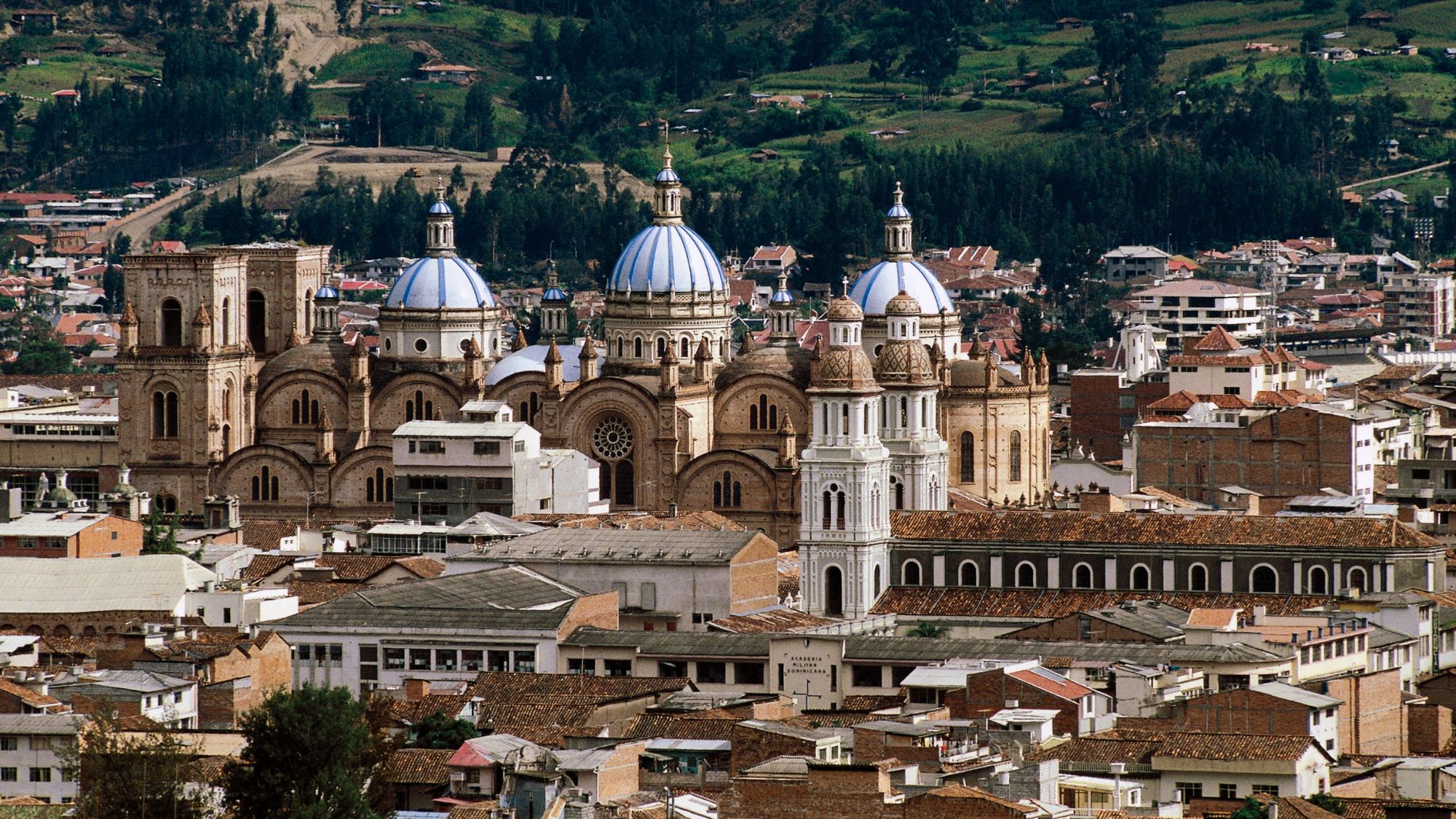View of the Cathedral of the Immaculate Conception or New Cathedral