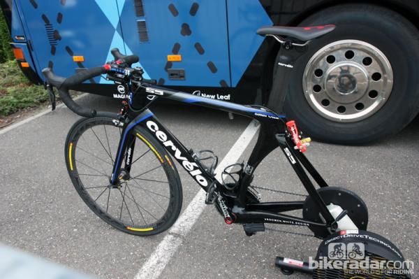 David Zabriskie is one of two Garmin-Sharp riders who will use Magura's hydraulic road rim brakes.