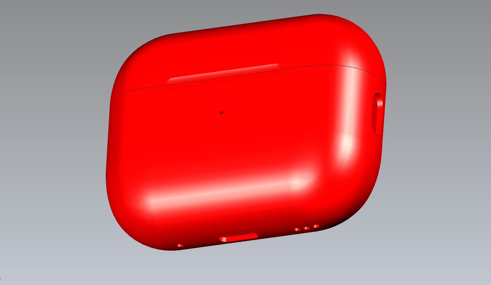 Estuche de carga Apple AirPods Pro 2 en color rojo