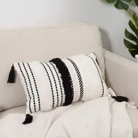 Blue Page Morocco Tufted Boho Throw Pillow Cover|Currently $16.99&nbsp;