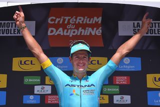 Jaob Fuglsang (Astana) was happy to finally win a WorldTour race