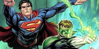 Superman and Green Lantern in comics, Wes Hartman artwork