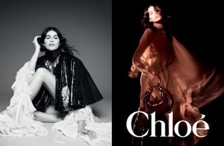 Chloé Winter 2024 Campaign - Kaia Gerber