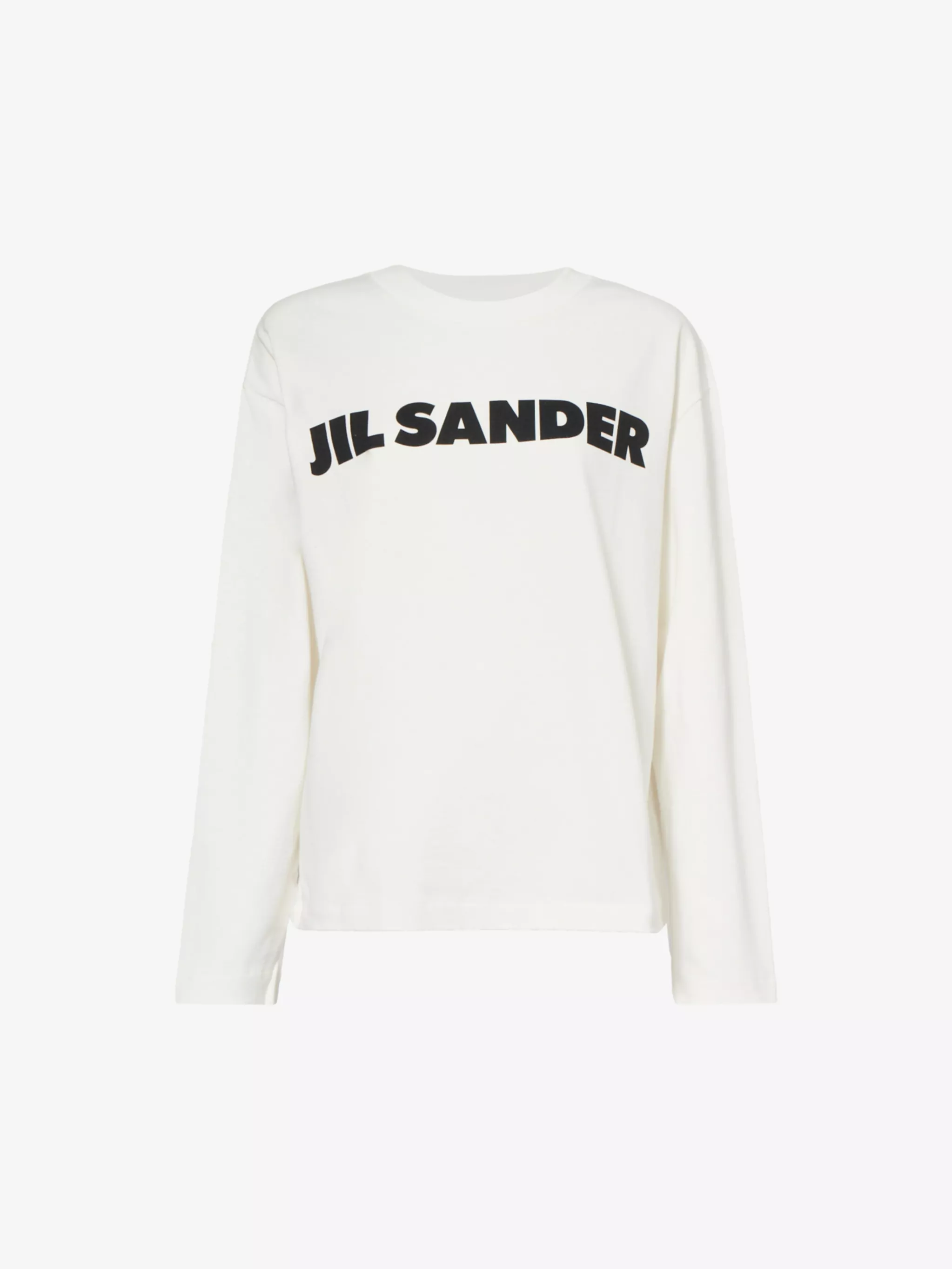 Jil Sander + Logo-Print Cotton-Jersey Long-Sleeved T-Shirt