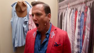 Will Arnett as Gob Bluth on Arrested Development.