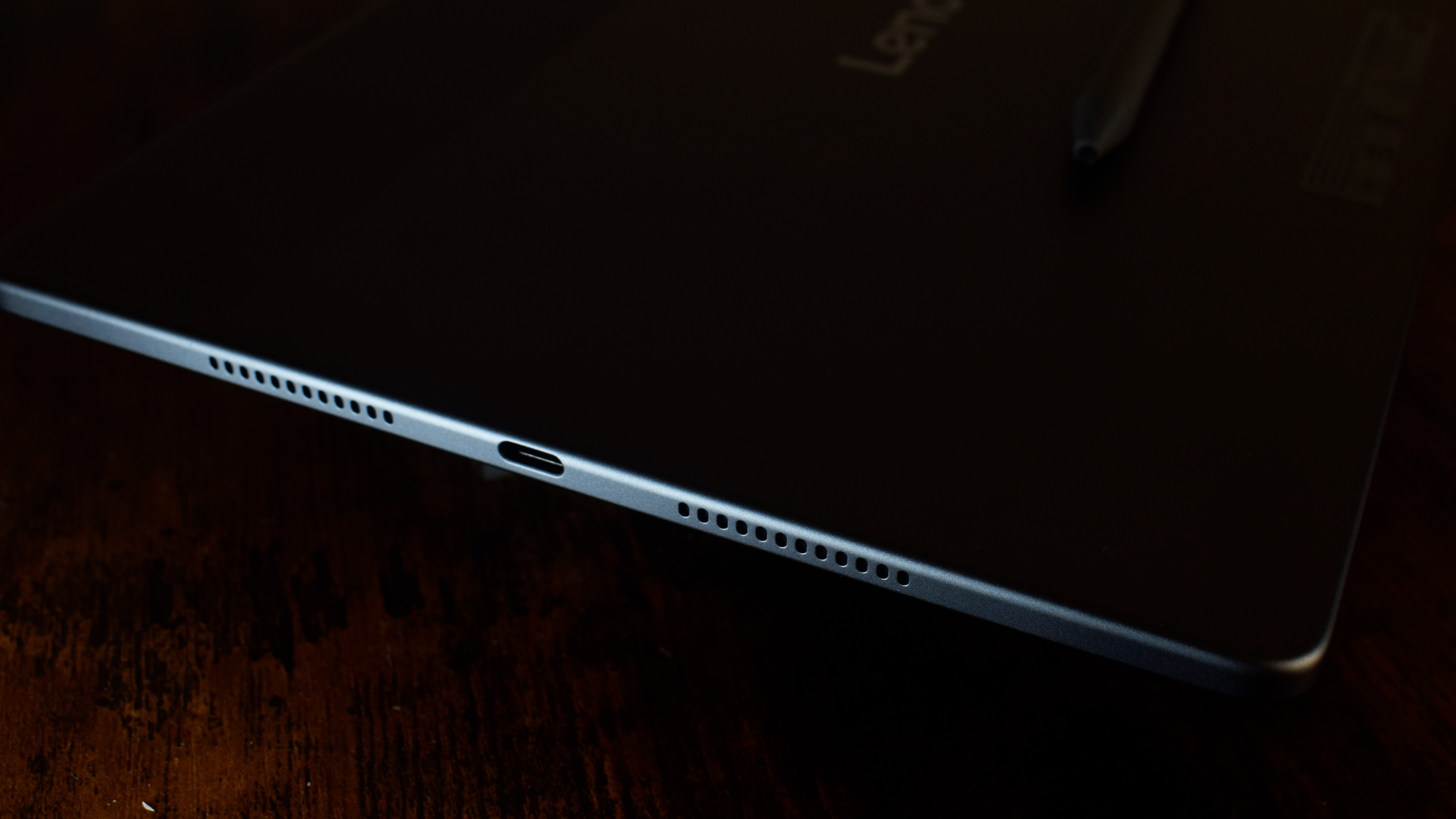 The Lenovo Idea Pad Plus on a desk