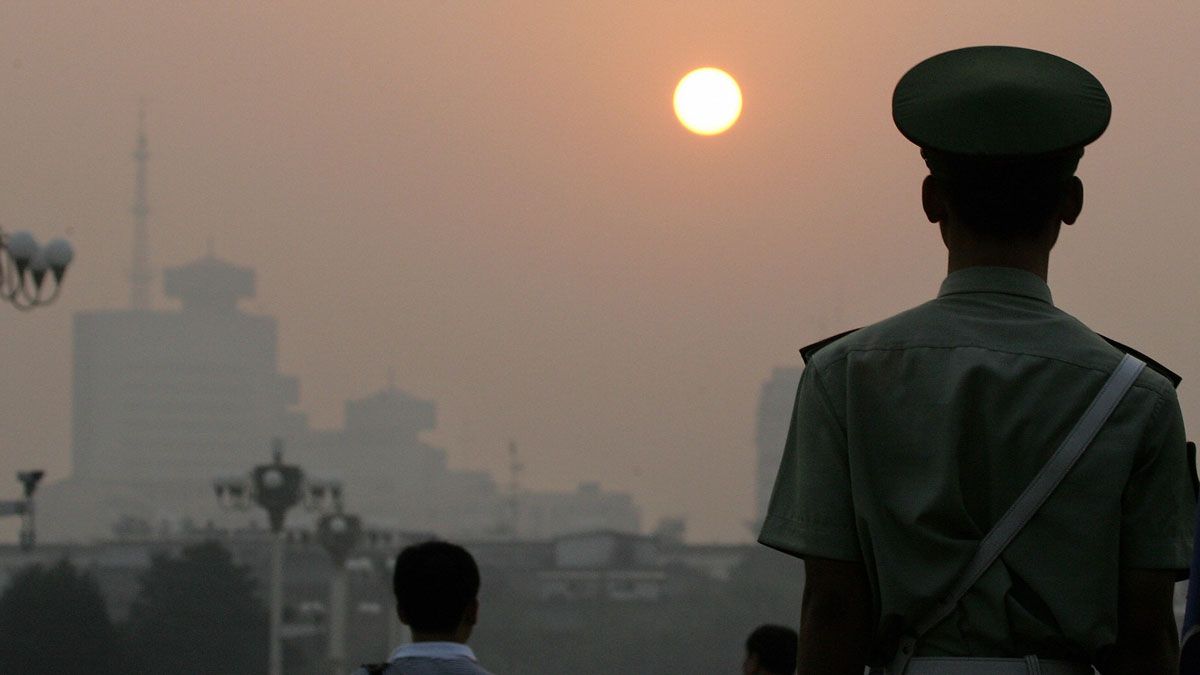 Policeman in China