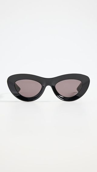 Bottega Veneta Avantgarde Ribbon Cat Eye Sunglasses