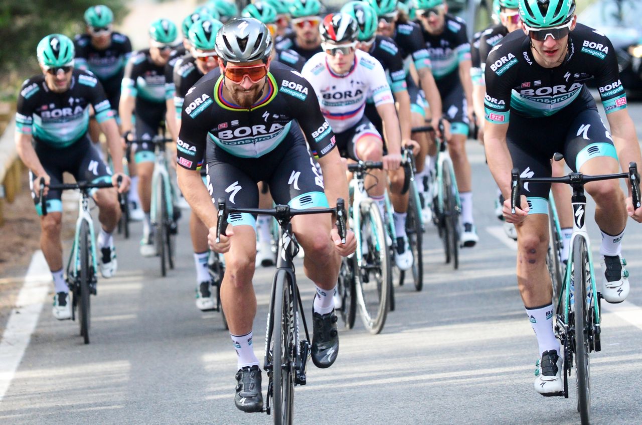 Peter Sagan and his Bora-Hansgrohe teammates prepared for the 2020 season in Mallorca