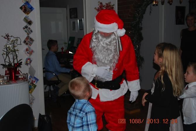 Santa Claus came to our house also this year