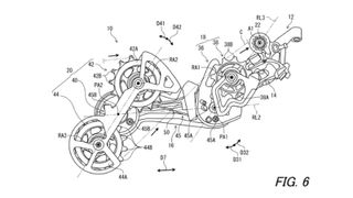 Shimano patent for rear derailleur