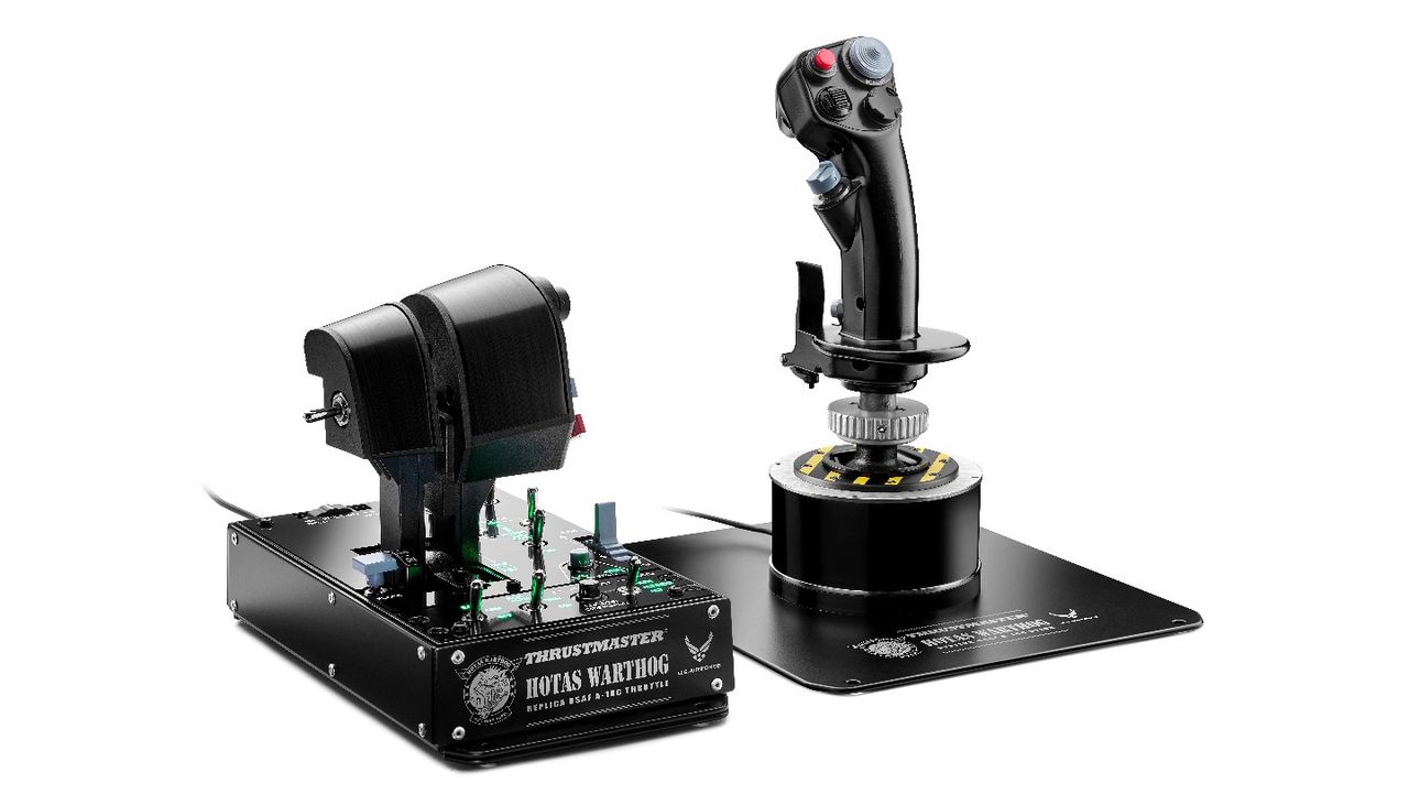 Thrustmaster Hotas Warthog MKII render