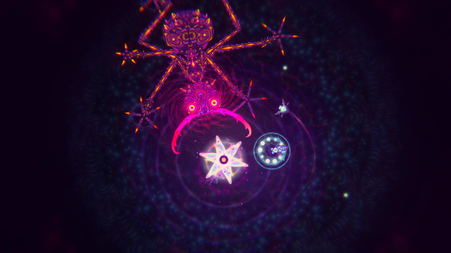  I am mesmerized by the impeccable vibes of this trippy twin-stick shooter 
