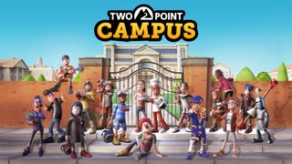 Two Point Campus logo key promo art release date