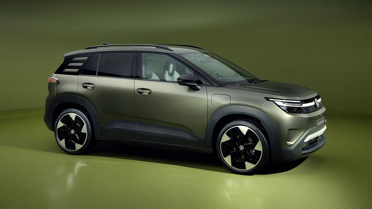 VW ID Cross in green