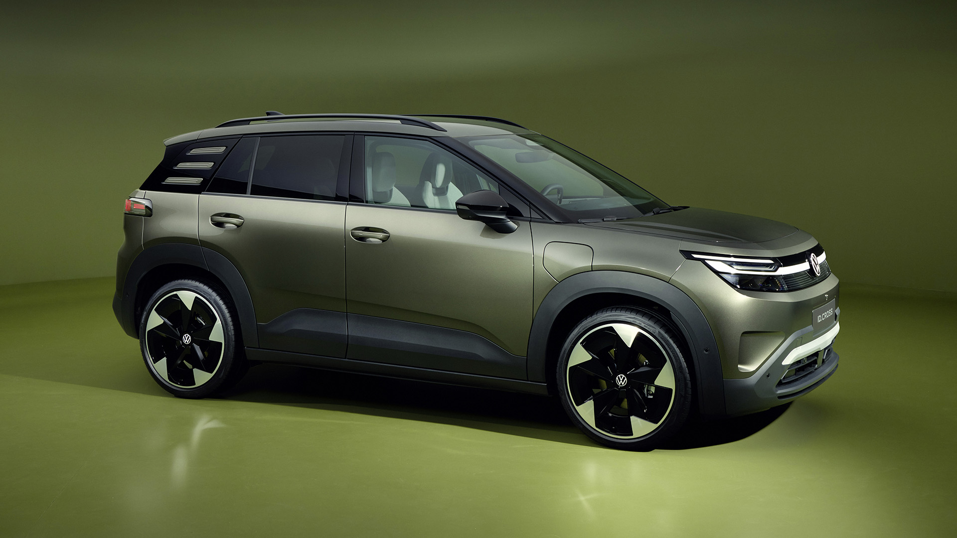 VW ID Cross in green