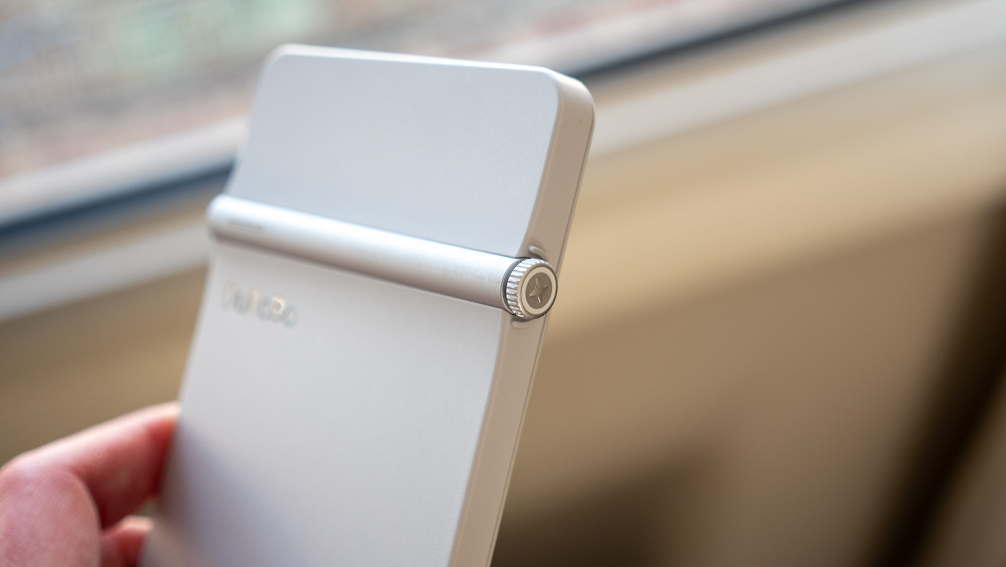 The scroll wheel on the left side of the DuRoBo Krono