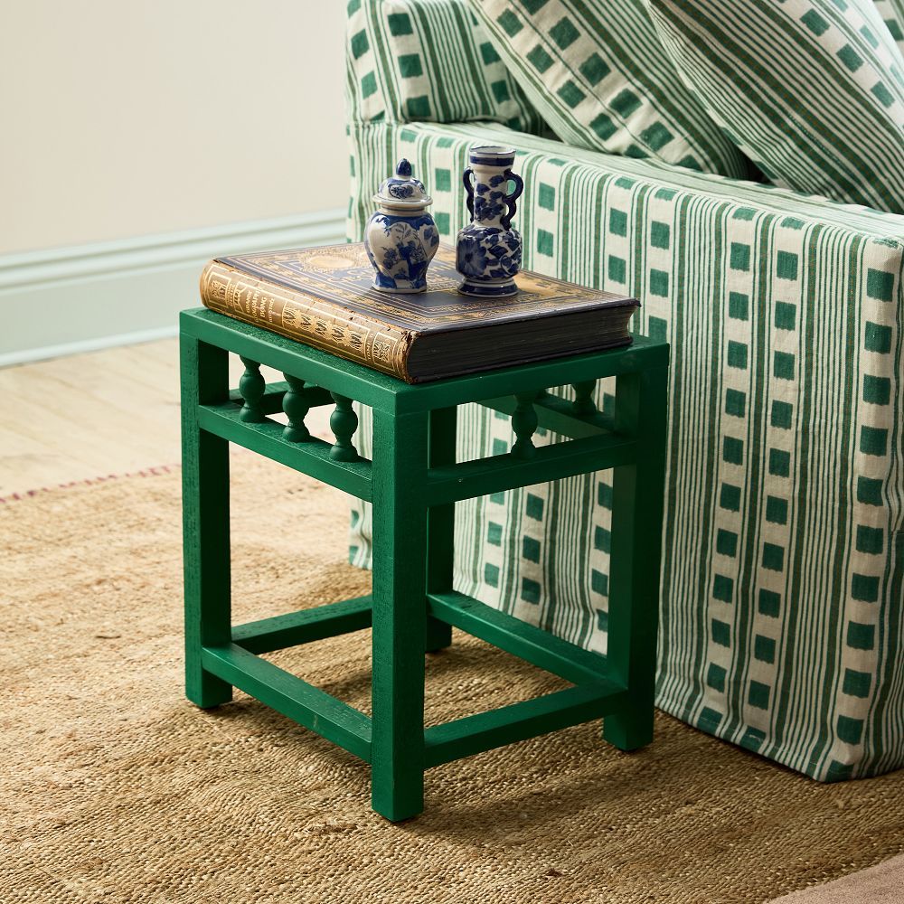 green side table