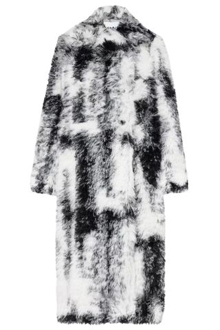 Ganni Faux fur coat