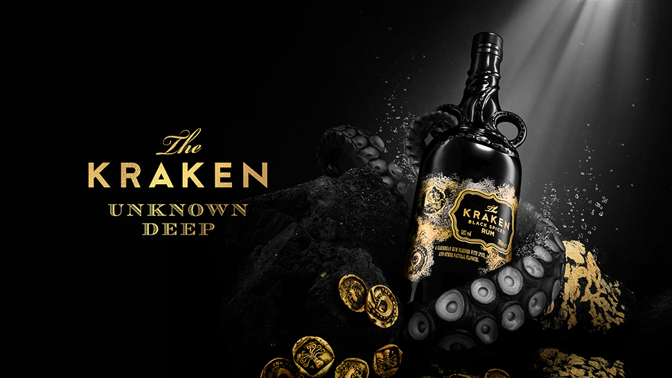 The Kraken Rum by NB Studio brand work