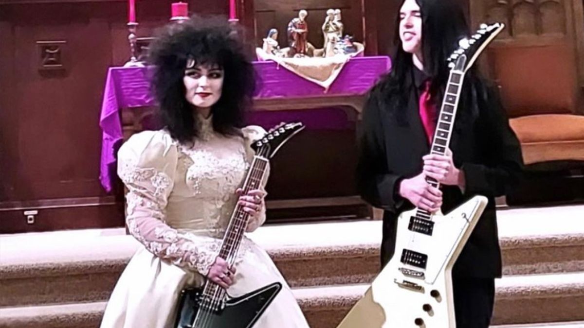 Goth wedding