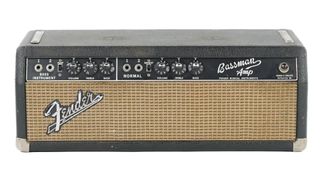 A Fender Bassman amp head used by Gilby Clarke