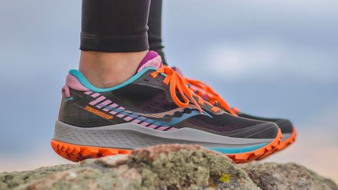 Saucony Women’s Peregrine 11 trail running shoes – and runners with narrow feet
