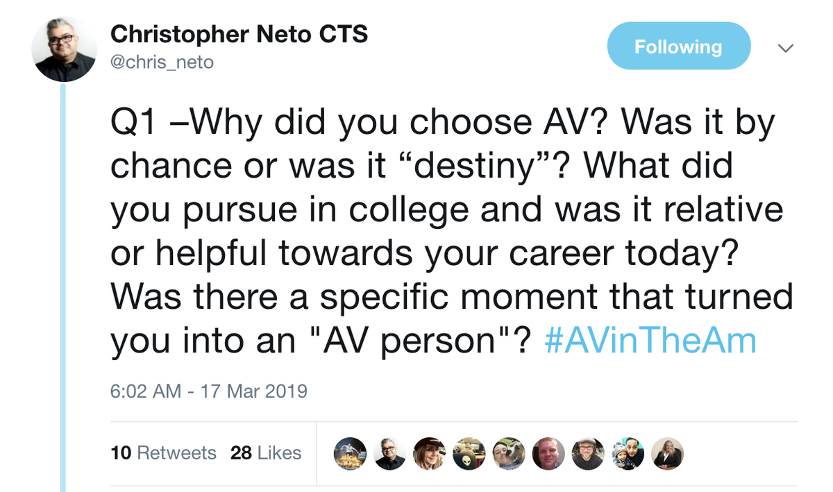 AVintheAM on careers