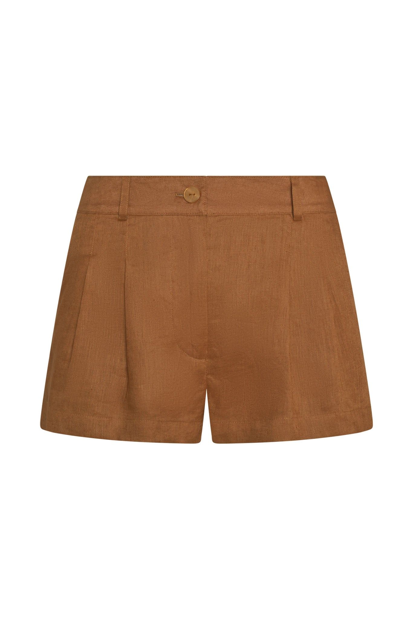 Casablanca Short - Caramel Linen - Caramel Linen / P