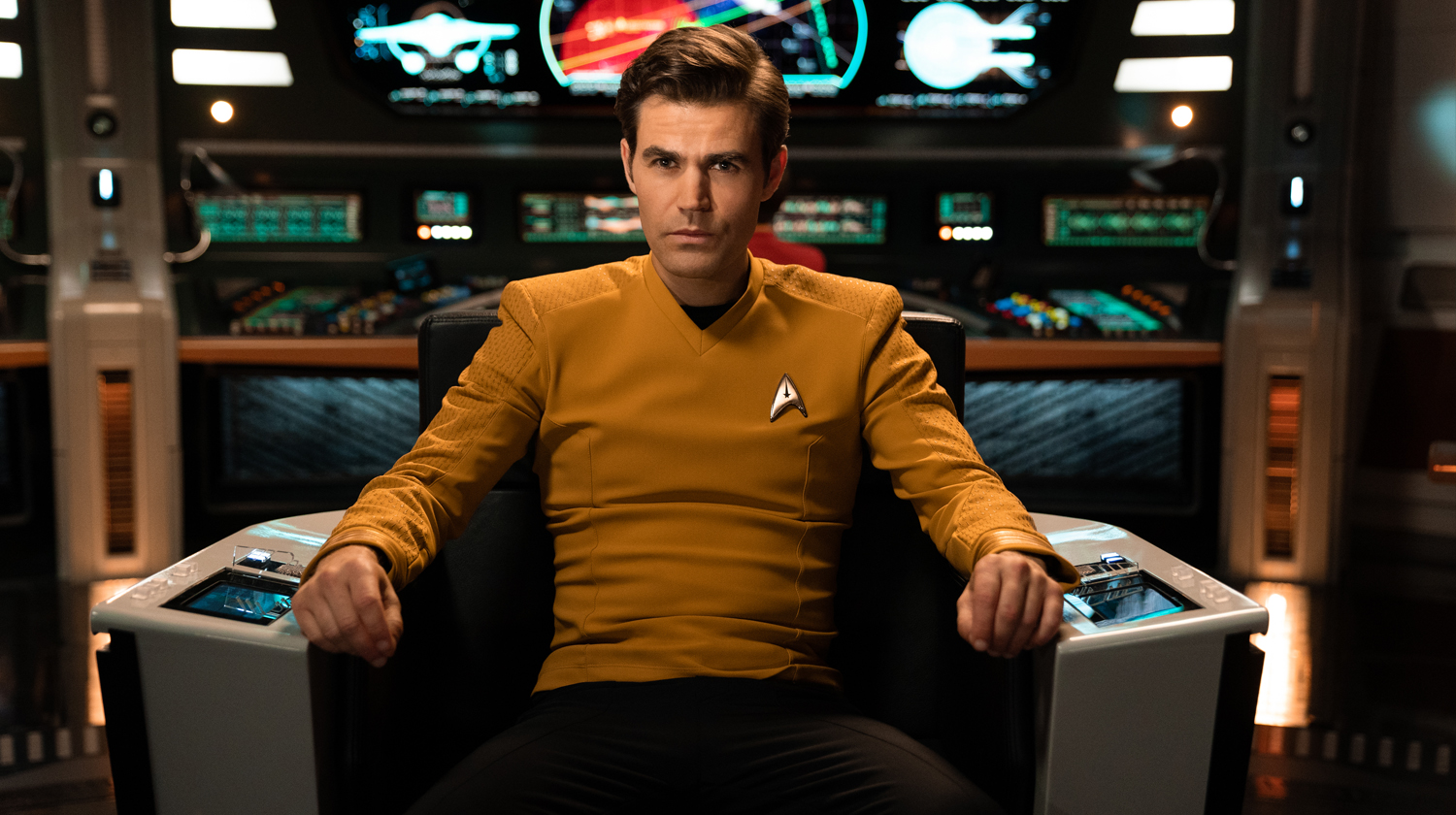 We're still not quite 100 percent sure on Paul Wesley's Captain Kirk, perhaps it will grow on us in time