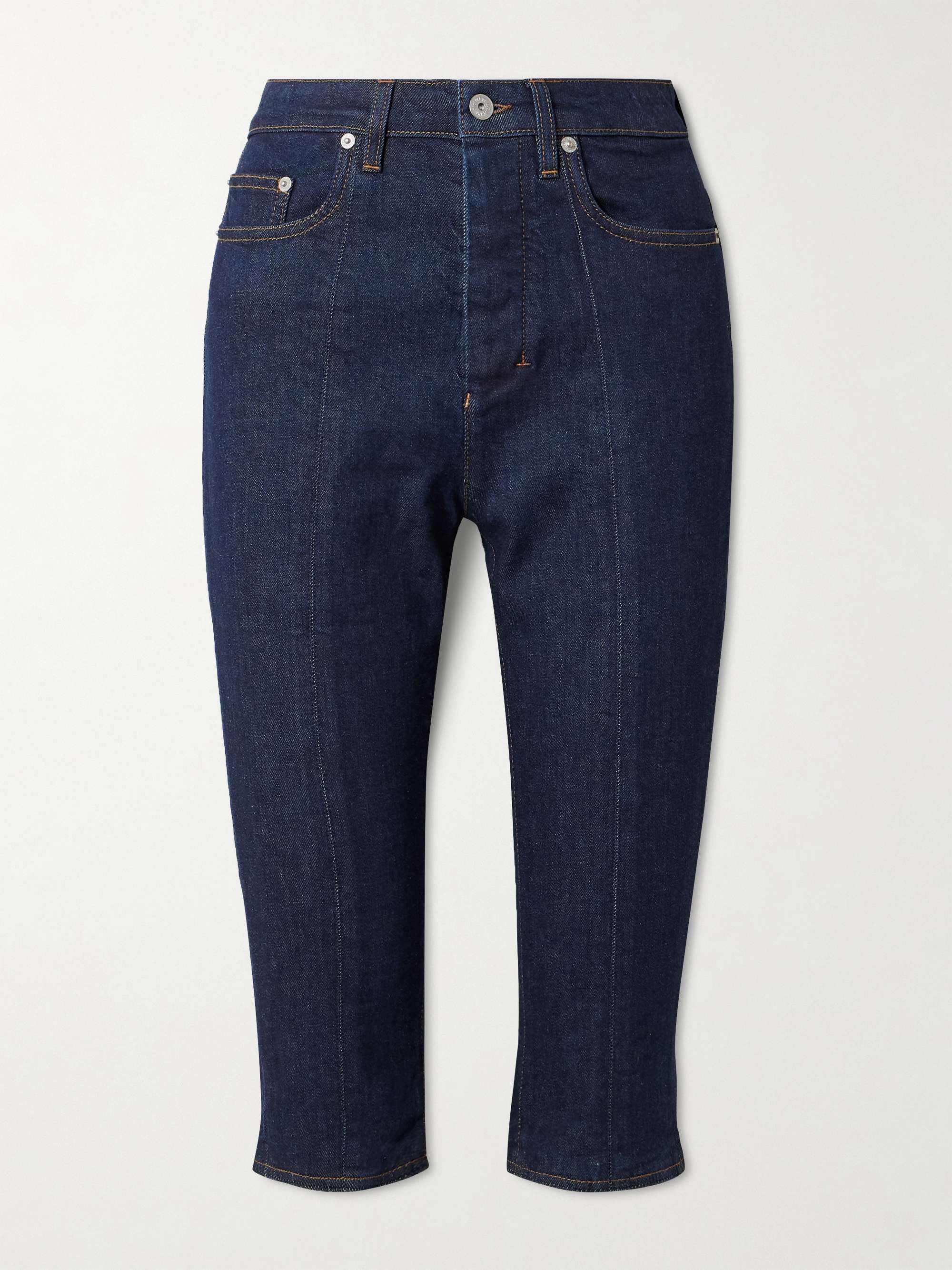 Capri De-N&amp;icirc;mes Denim Shorts