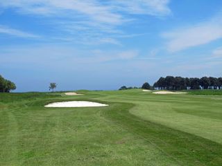 Omaha Beach would perhaps more accurately be described as Omaha Clifftop