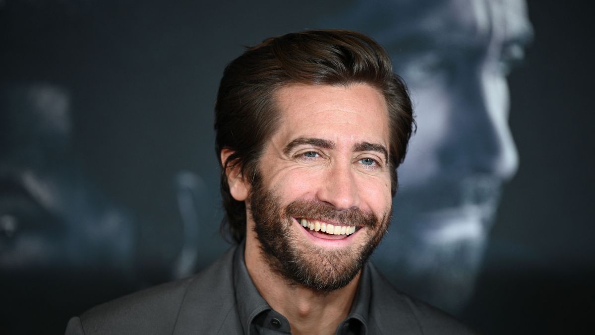 Jake Gyllenhaal at Ambulance premiere