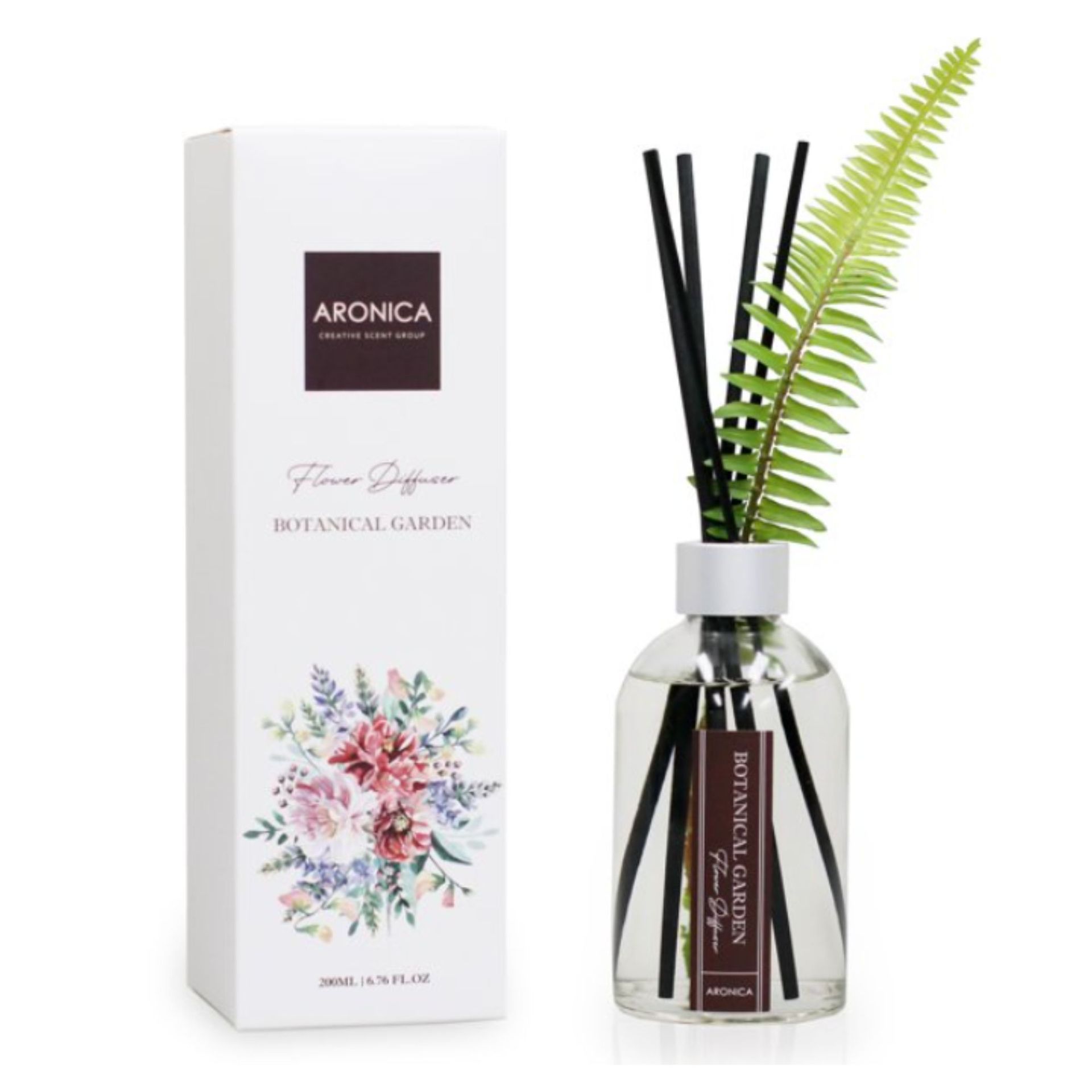 Reed diffuser dengan kotak