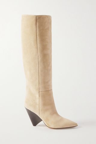 Lakita suede knee boots