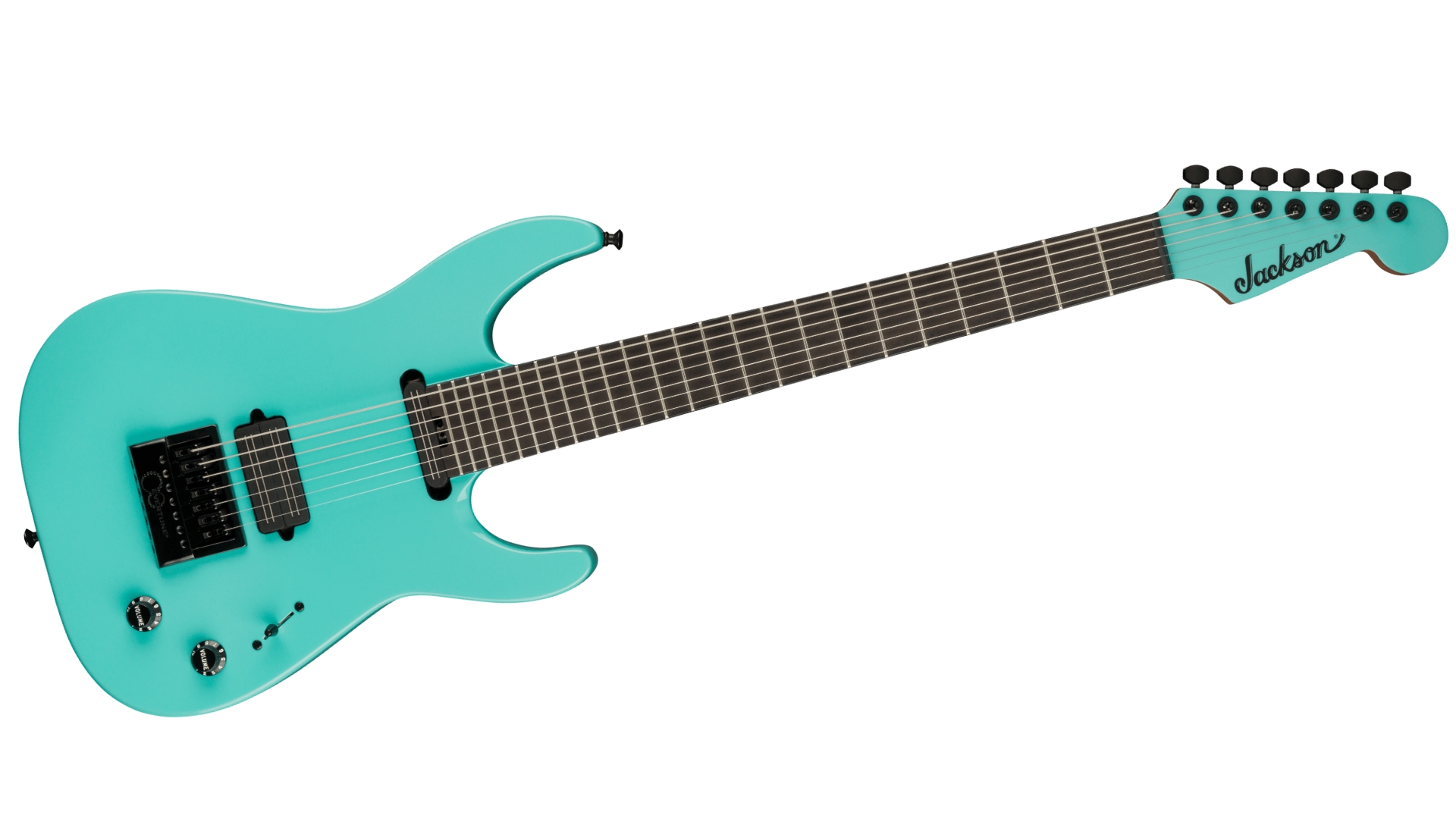 A Jackson Pro Series Signature Josh Smith Soloist SL7 ET 7-string guitar