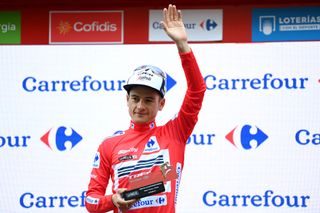 Kenny Elissonde leads the Vuelta