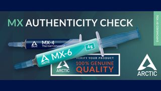 Arctic MX Authenticity Check system