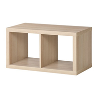 KALLAX Shelving Unit, White Stained Oak Effect&nbsp;|was £32.00now £21.00 at IKEA Circular Hub