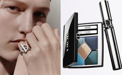 Gift guide suggestions: Hermès ring (left) Dior eyeshadow and mascara (right)