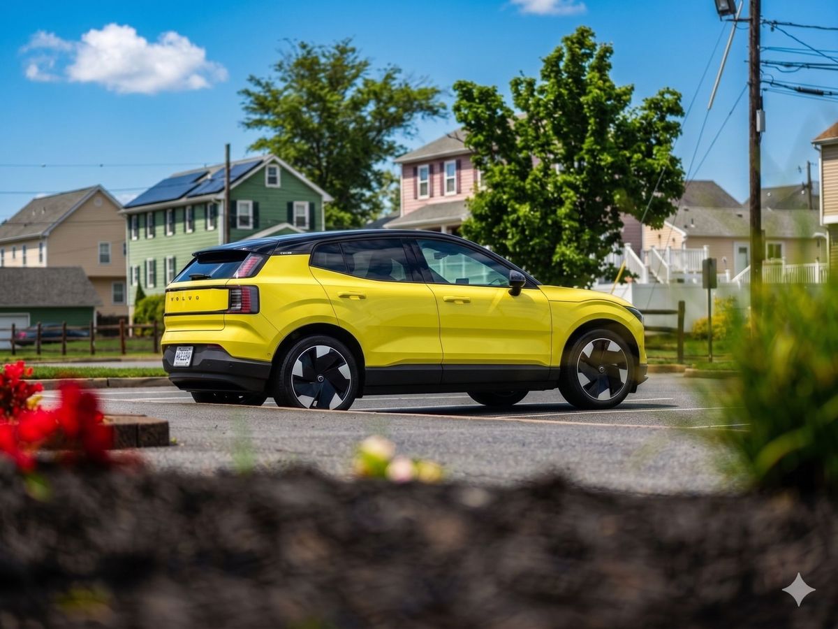 Volvo EX30 - Google Gemini vs. human edit