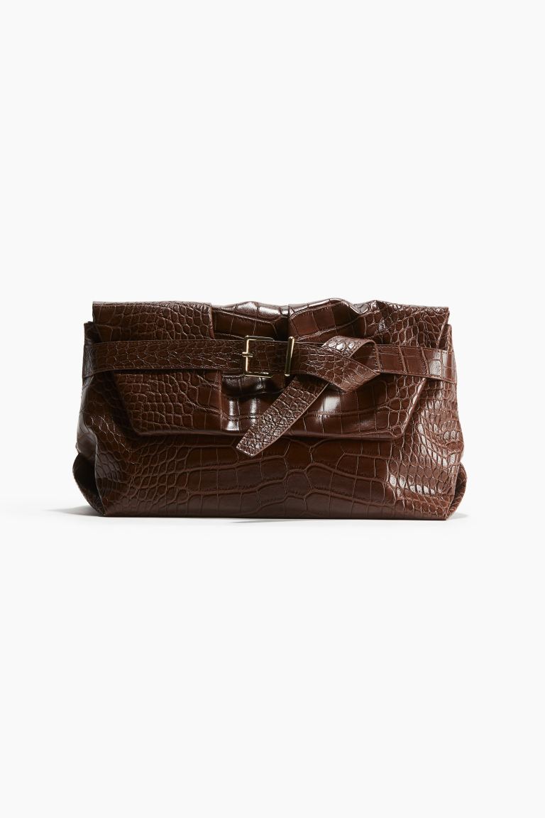 Strap-Detail Clutch