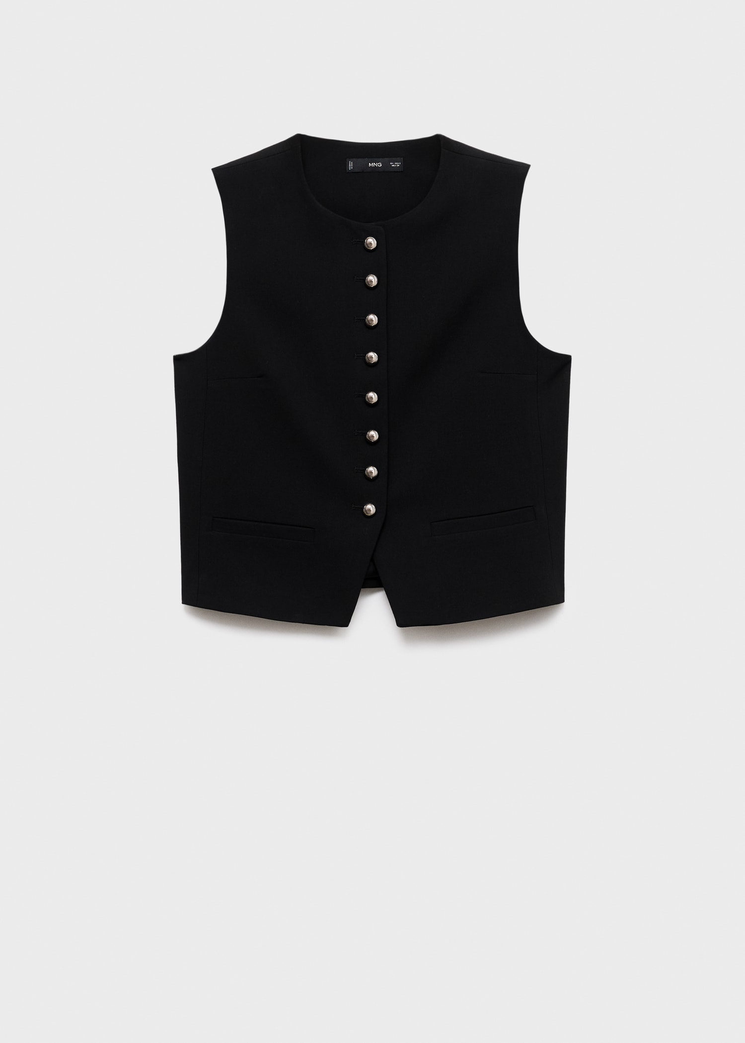 Waistcoat With Jewel Buttons - Women | Mango United Kingdom