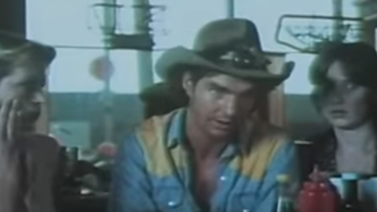 Dennis Quaid in a cowboy hat in The Night the Lights Went Out in Georgia