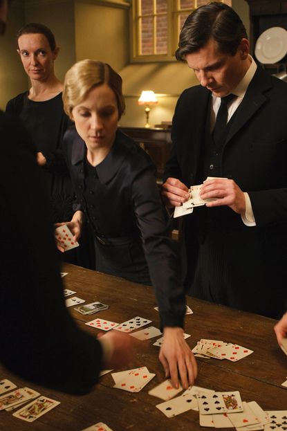 Nigel Harman and Joanne Froggatt in Downton Abbey
