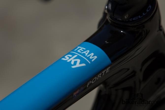 The new Team Sky logo - same but different