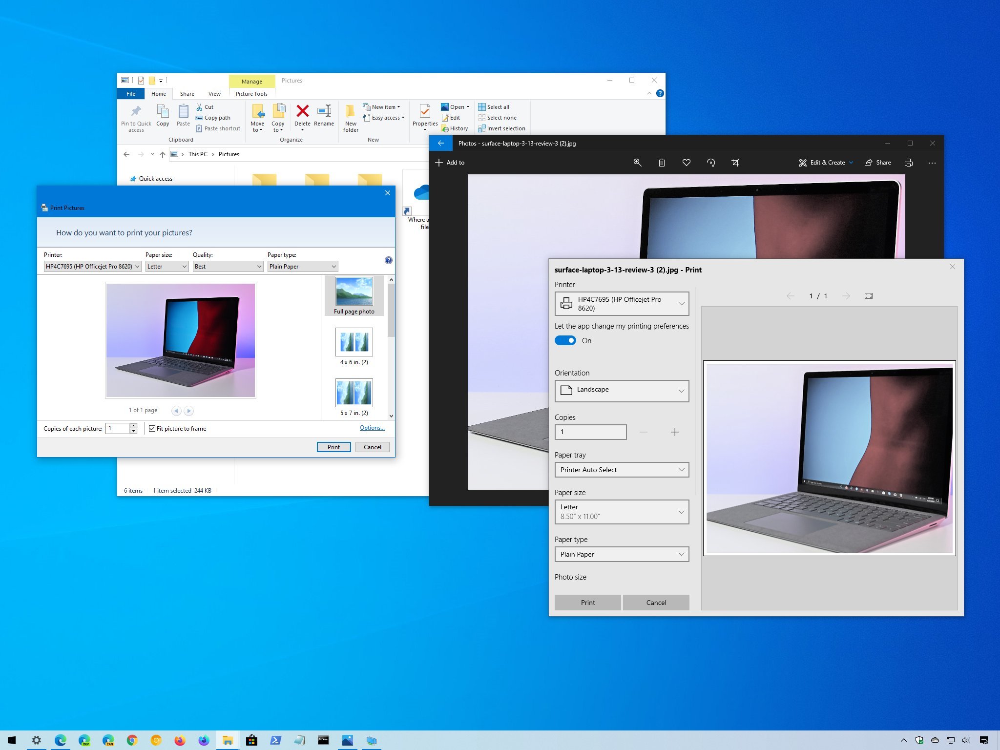Rijp Werkelijk Draai vast How to print pictures on Windows 10 | Windows Central