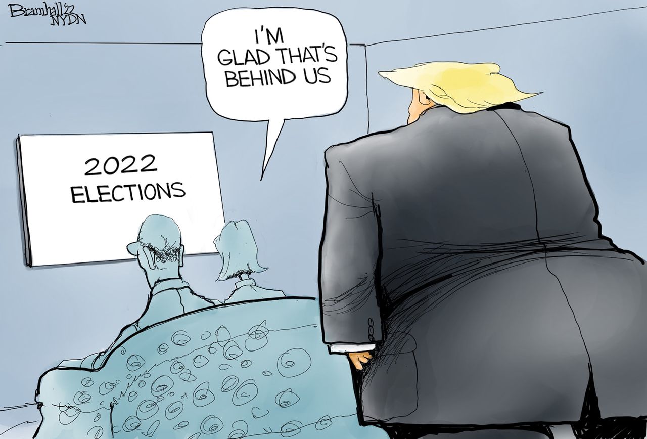 Political Cartoon.