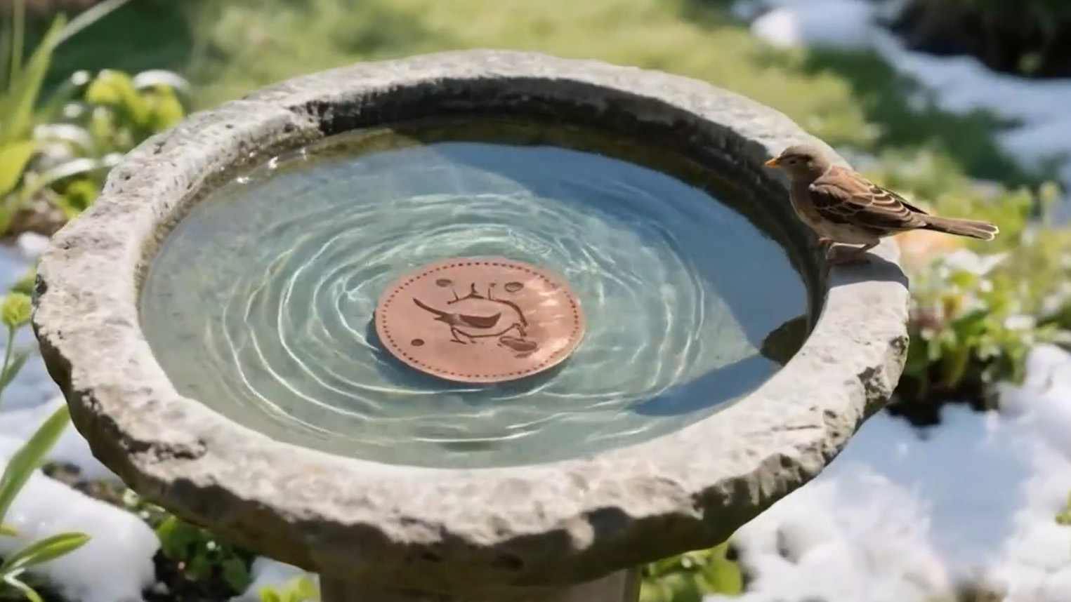 OCIEME Bird Bath Purification Disk
